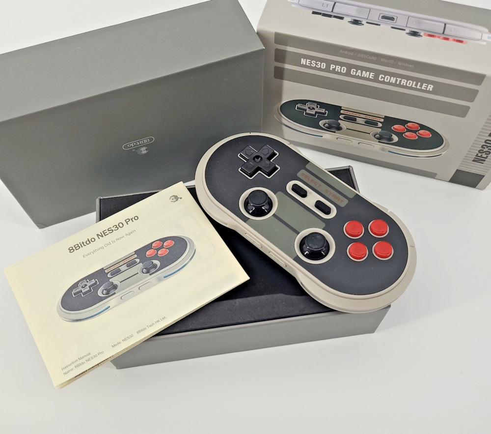 8Bitdo NES30 Pro Wireless Bluetooth Controller Gamepad PC Android Mac Boxed